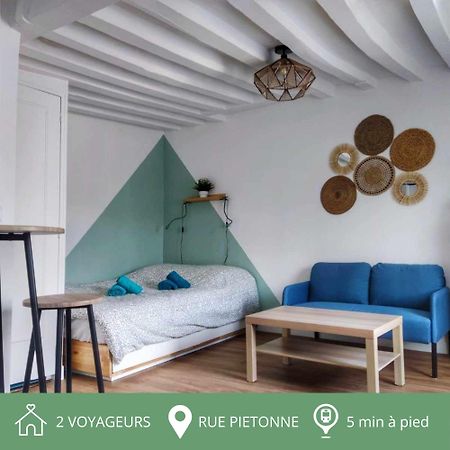 Au P'Tit Lagny - Rue Pietonne Lägenhet Exteriör bild